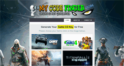 Desktop Screenshot of mycodefinder.com